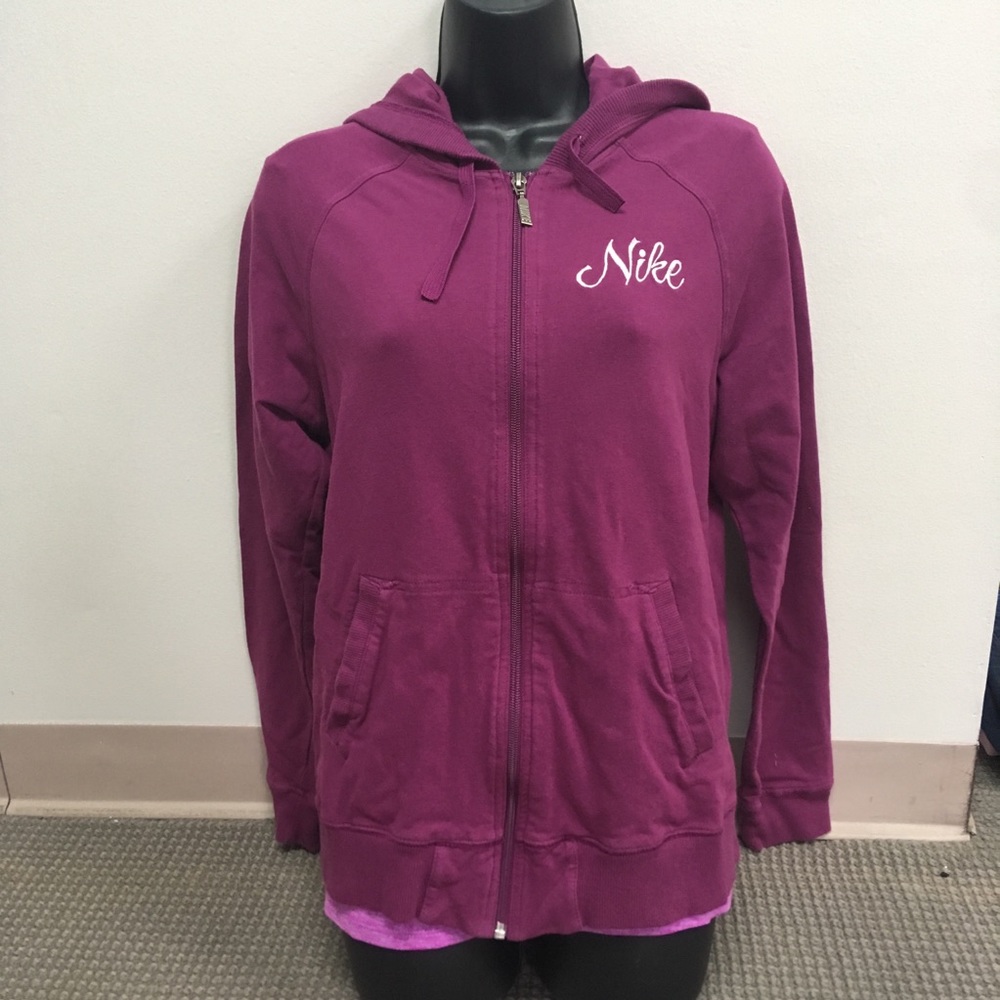 Nike Zip Up Hoodie jacket Purple Women’s L